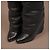 Givenchy Botas Shark Lock em couro preto - vista 7