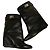 Givenchy Shark Lock Black Leather Ankle Boots