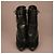 Givenchy Shark Lock Black Leather Ankle Boots - view 4