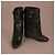 Givenchy Shark Lock Black Leather Ankle Boots - view 6