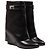 Givenchy Shark Lock Leder Stiefeletten