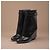 Givenchy Shark Lock Leder Stiefeletten - Ansicht 2