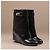 Givenchy Shark Lock Leder Stiefeletten - Ansicht 3