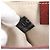 Borsa a tracolla Gucci in pelle con catena e charm in pelliccia Bamboo - vista 11