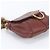 Borsa a tracolla Gucci in pelle con catena e charm in pelliccia Bamboo - vista 5