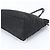Borsa Tote Prada in nylon Tessuto e pelle nera - vista 4