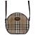 Borsa a tracolla rotonda Burberry Nova Check