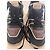 Jimmy Choo Sneakers Diamond Light Pelle e Tessuto Nero - vista 3