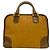 Mini borsa Boston in pelle con logo Anagram inciso Loewe