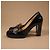 Hermès Pumps aus schwarzem Krokodilleder - Ansicht 4