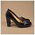 Hermès Pumps aus schwarzem Krokodilleder - Ansicht 8