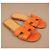 Hermès Oran Sandali Lucertola Orange - vista 3
