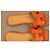 Hermès Oran Sandali Lucertola Orange - vista 5