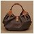 Borsa a tracolla Louis Vuitton Mahina XL Alligator Monogram Canvas - vista 3