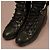 Chanel Botas altas de piel negra - vista 11