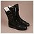 Chanel Botas altas de piel negra - vista 3