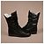 Chanel Botas altas de piel negra - vista 7