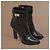 Givenchy Shark Lock Stiefeletten aus Leder - Schwarz - Ansicht 2