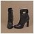 Givenchy Shark Lock Stiefeletten aus Leder - Schwarz - Ansicht 3
