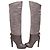 Bottes hautes Sergio Rossi en daim gris et cuir de python