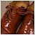 Zilli Scarpe Oxford in pelle di coccodrillo marrone - vista 12