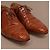 Zilli Scarpe Oxford in pelle di coccodrillo marrone - vista 14
