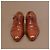 Zilli Scarpe Oxford in pelle di coccodrillo marrone - vista 2
