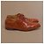 Zilli Scarpe Oxford in pelle di coccodrillo marrone - vista 3