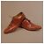 Zilli Scarpe Oxford in pelle di coccodrillo marrone - vista 7