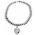 Autre Marque Tiffany & Co. Bracciale a catena a palline con ciondolo a cuore Return to Mini - vista 3
