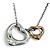 Autre Marque Collana Double Open Heart Elsa Peretti di Tiffany & Co.