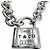 Autre Marque Bracciale con charm Tiffany & Co. 1837 Rock - vista 4