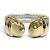 Hermès Hermes Ring aus 18K Gold und Silber