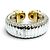 Hermès Hermes Ring aus 18K Gold und Silber - Ansicht 3