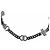 Collana Chanel A22P in metallo Coco Mark con strass - vista 3