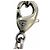 Collana Chanel A22P in metallo Coco Mark con strass - vista 8