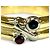 Autre Marque Tiffany & Co. Ringband aus 18K Gold, Saphir und Rubin - Ansicht 6
