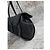 Borsa Gucci Bamboo Bullet in pelle nera - vista 4