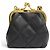 Chanel Coco Mark Mini Chain Schultertasche aus Lammleder gesteppt - Ansicht 3
