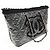 Borsa a tracolla Chanel in Toile vernice con catena A47155 - vista 10
