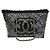 Borsa a tracolla Chanel in Toile vernice con catena A47155 - vista 2