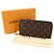 Portafoglio Zippy Long Monogram Louis Vuitton - vista 2