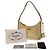 Borsa a tracolla Prada in pelle Saffiano oro - vista 2