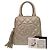 Borsa Chanel in pelle Caviar Champagne - vista 2