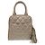 Borsa Chanel in pelle Caviar Champagne - vista 3