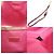 Borsa a sacco Prada in tela beige e rosa - vista 6