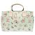 Borsa a mano a forma di cane floreale Gucci per bambini in Mint Blue - vista 3