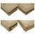 Cartera bi-fold Chanel de piel de becerro Matelassé Gold - vista 3