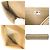 Cartera bi-fold Chanel de piel de becerro Matelassé Gold - vista 7