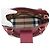 Borsa a mano Burberry in pelle Bordeaux - vista 6